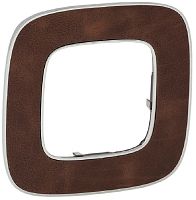 Рамка универсальная Legrand Valena Allure 1-м. кожа картинка